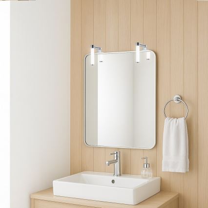 LED kupaonsko svjetlo za ogledalo APA MINI LED/4W/230V IP44 sjajni krom