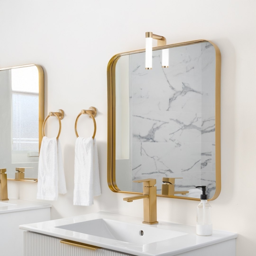 LED kupaonsko svjetlo za ogledalo APA MINI LED/4W/230V IP44 zlatno