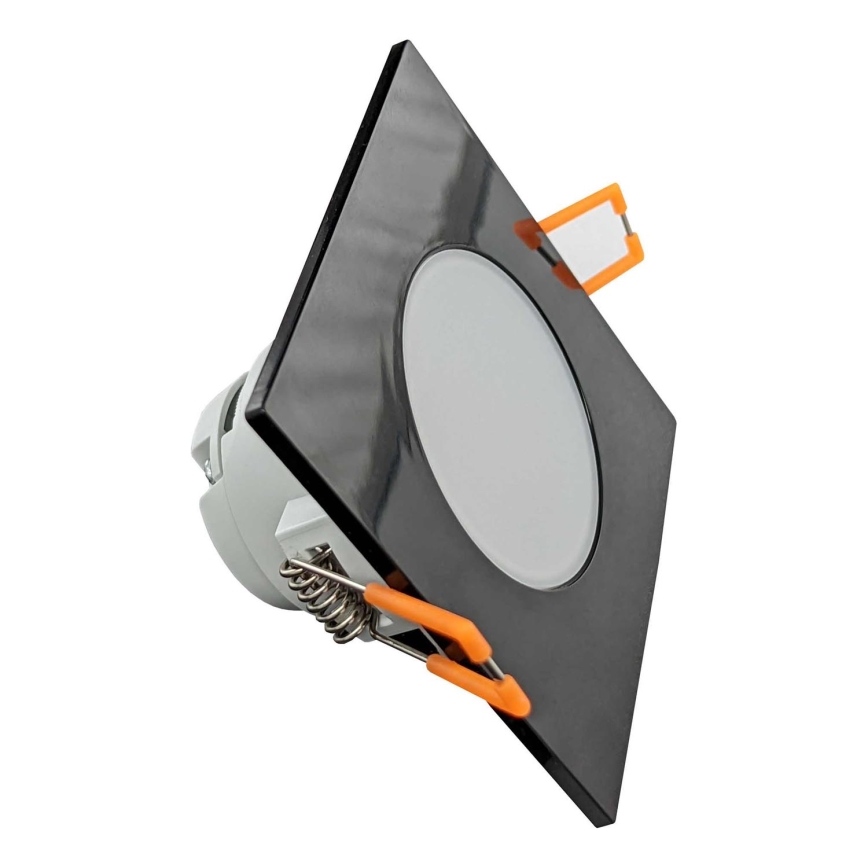 LED kupaonsko ugradno stropno svjetlo BONO LED/5W/230V 3000K IP65 crno