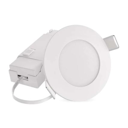 LED Stropna kupaonska svjetiljka LORI LED/4,5W/230V IP65 2700/4000K promjer 8,5 cm bijela