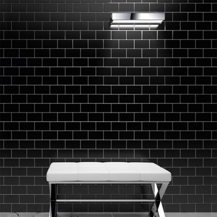 LED kupaonsko zidno svjetlo LED/9W/230V 40 cm IP44 sjajni krom