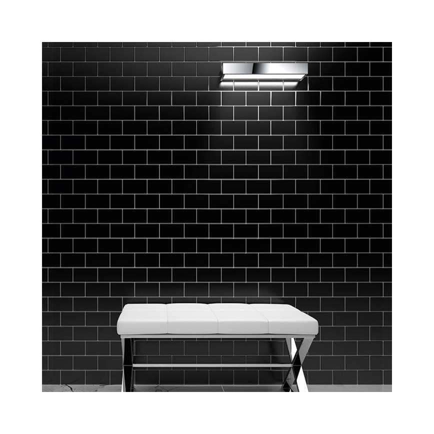 LED kupaonsko zidno svjetlo LED/9W/230V 40 cm IP44 sjajni krom