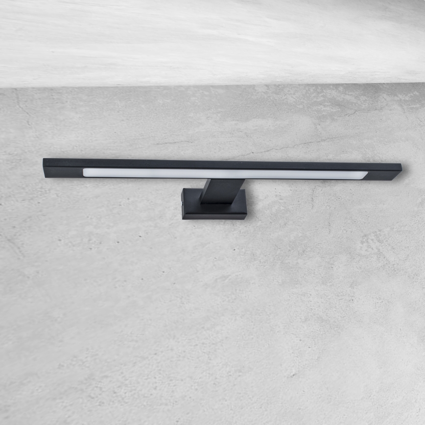 LED kupaonsko zidno svjetlo SHINE LED/7W/230V 40 cm IP44 crno