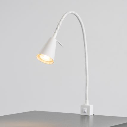 LED lampa s klipsom 1xGU10/4,7W/230V bijela