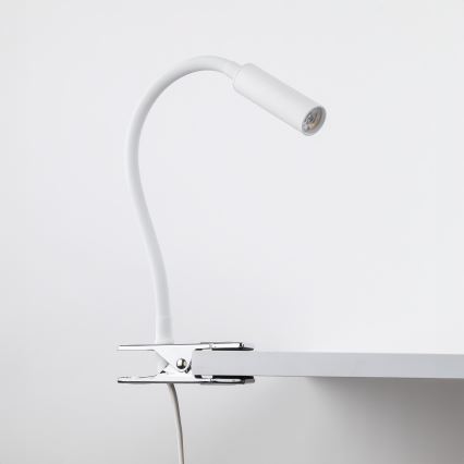 LED Lampa s kvačicom LAGOS 1xG9/3W/230V 4000K bijela