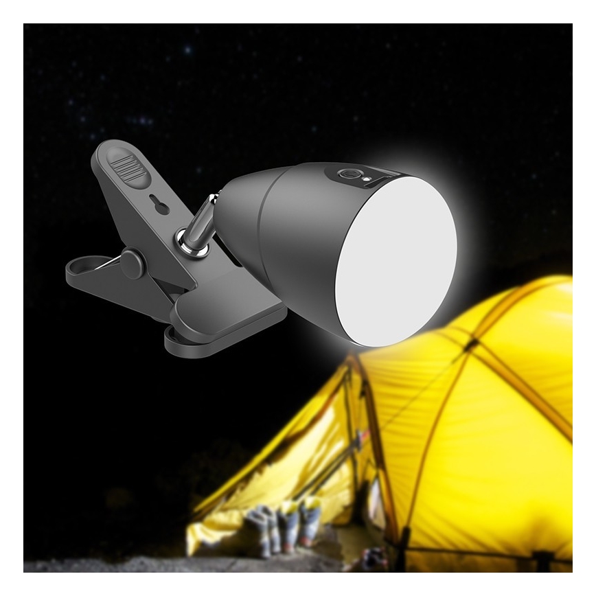 LED Lampica KLIP s USB punjenjem LED/5W/5V 4000K