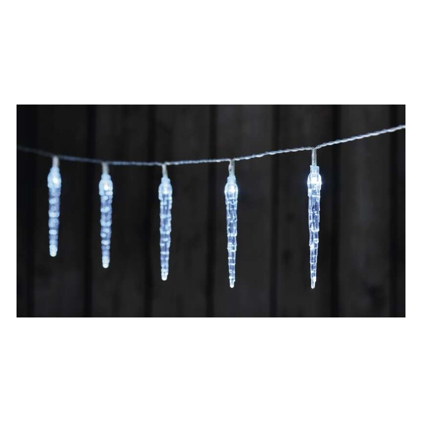 LED lanac 10xLED/2xAA 1,65m