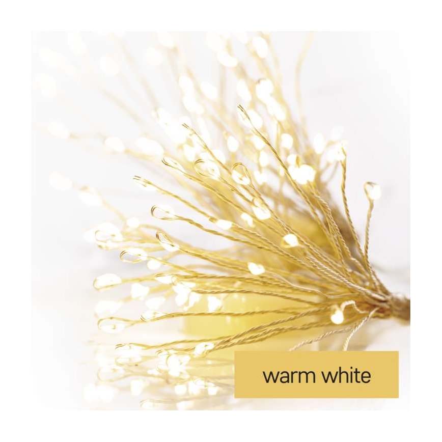 LED lanac 150xLED/5,35m topla bijela