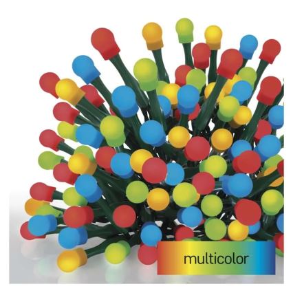 LED  lanac 300xLED/8 funkcija 35m IP44 topla bijela