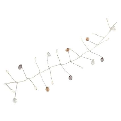 LED  lanac 40xLED/3xAA 1,5 m toplo bijela