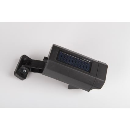 LED Lažna sigurnosna kamera sa senzorom i sa solarnim panelom LED/5W/5,5V 800 mAh IP65 + daljinski upravljač