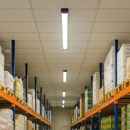 LED linearna svjetiljka LED/30W/230V 4000K 90 cm crna