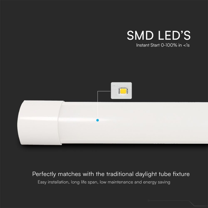 LED Linearna svjetiljka LED/40W/230V 3000/4000/6500K 116 cm
