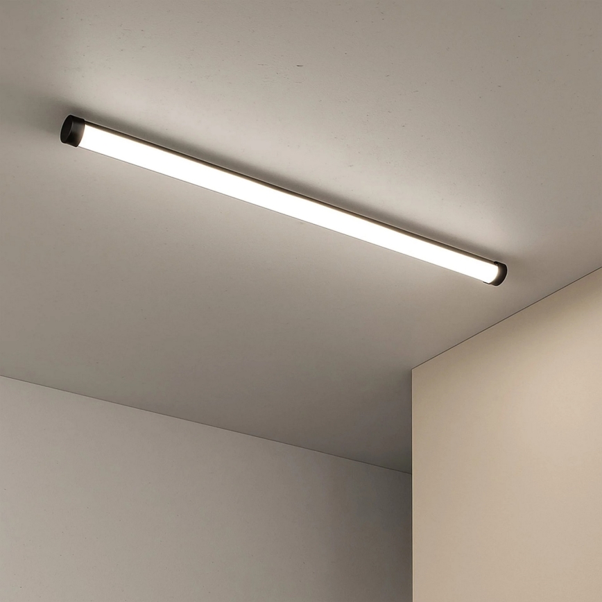 LED linearna svjetiljka LED/50W/230V 4000K 150 cm crna