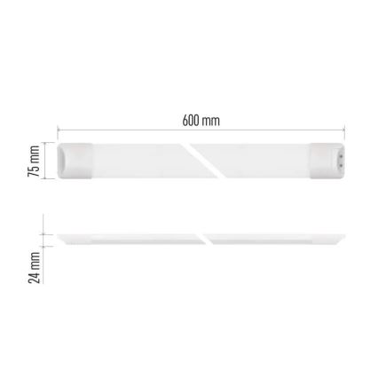 LED Linearna svjetiljka MINO LED/20W/230V 4000K 60 cm