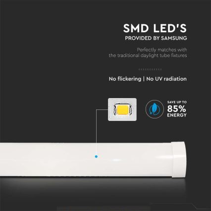 LED Linearna svjetiljka SAMSUNG CHIP LED/40W/230V 6500K 120 cm