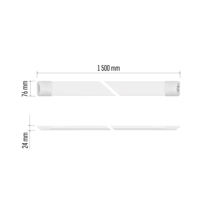 LED linearno svjetlo MINO LED/50W/230V 4000K 150 cm