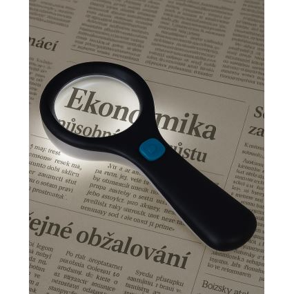 LED lupa 3× uvećanje s LED osvjetljenjem/3W/2xAAA IP22
