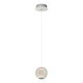 LED Luster CREMONA 1xLED/5W/230V 3000K matni krom