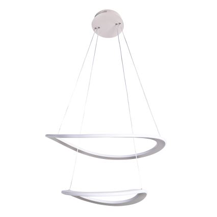 LED luster na kabelu CASHMERE LED/75W/230V Ø 59,5 cm bijela