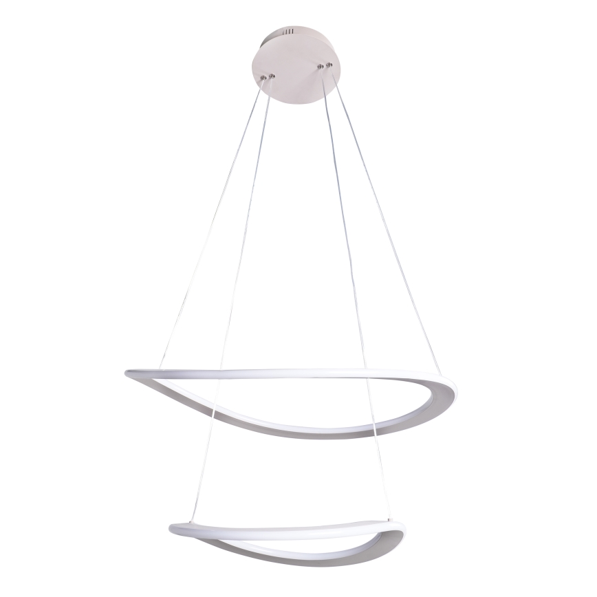 LED luster na kabelu CASHMERE LED/75W/230V Ø 59,5 cm bijela