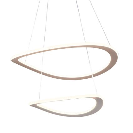 LED luster na kabelu CASHMERE LED/75W/230V Ø 59,5 cm bijela