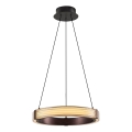 LED luster na kabelu JESI LED/2W/230V 3000K smeđa