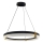 LED luster na kabelu TRIANGLE LED/40W/230V 3000/4000/6000K, promjer 60 cm, crne boje