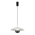 LED luster na kabelu VALIA LED/9W/230V siva/crna