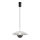 LED luster na kabelu VALIA LED/9W/230V siva/crna
