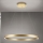 LED luster na kablu s mogućnošću prigušivanja KOLK LED/80W/230V 2700/3000/4000K Ø 80 cm zlatni