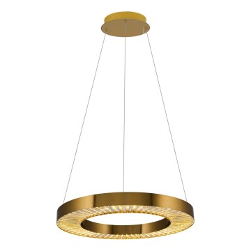 LED Luster na konopcu JESI LED/35W/230V 3000K Ø 60 cm brončani