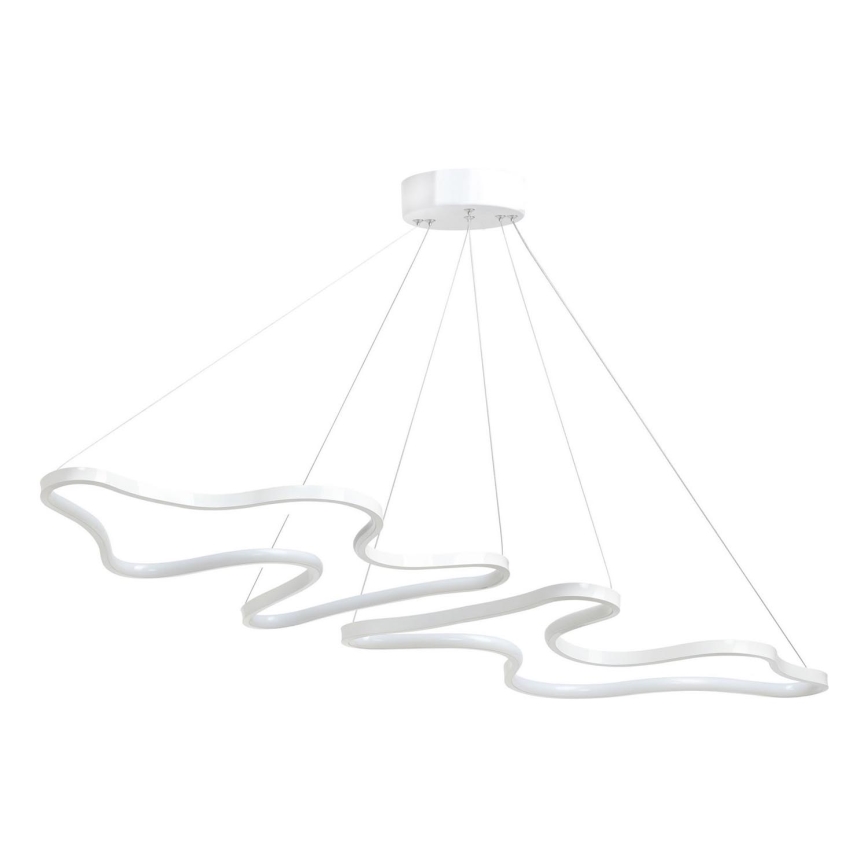 LED Luster na lanku DUPLE ARTISAN LED/80W/230V 6500K bijela