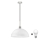 LED Luster na sajli 1xE27/60W/230V bijela
