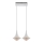 LED Luster na sajli 2xLED/9W/230V bijela