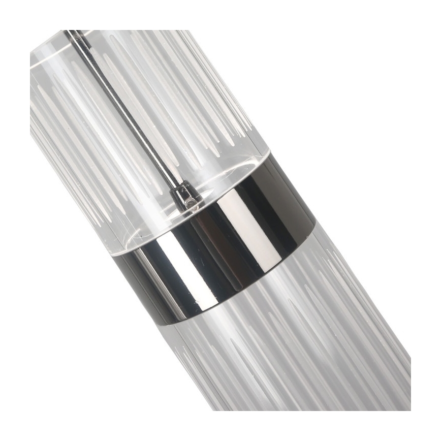 LED luster na sajli AMBIENTE 3xLED/6W/230V 3000/4000/6000K crna