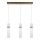 LED luster na sajli AMBIENTE 3xLED/6W/230V 3000/4000/6000K zlatni