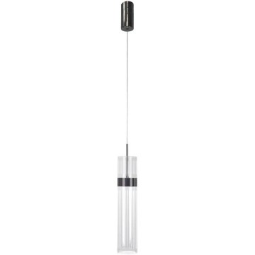 LED luster na sajli AMBIENTE LED/6W/230V 3000/4000/6000K crna
