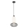 LED Luster na sajli ARAME LED/15W/230V pr. 22 cm crna