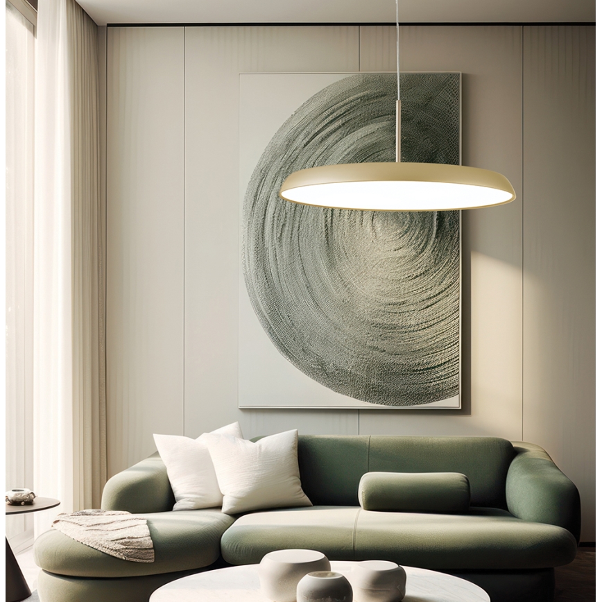 LED luster na sajli ART LED/41W/230V zlatni