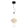 LED Luster na sajli ASCOLI LED/18W/230V pr. 20 cm bež