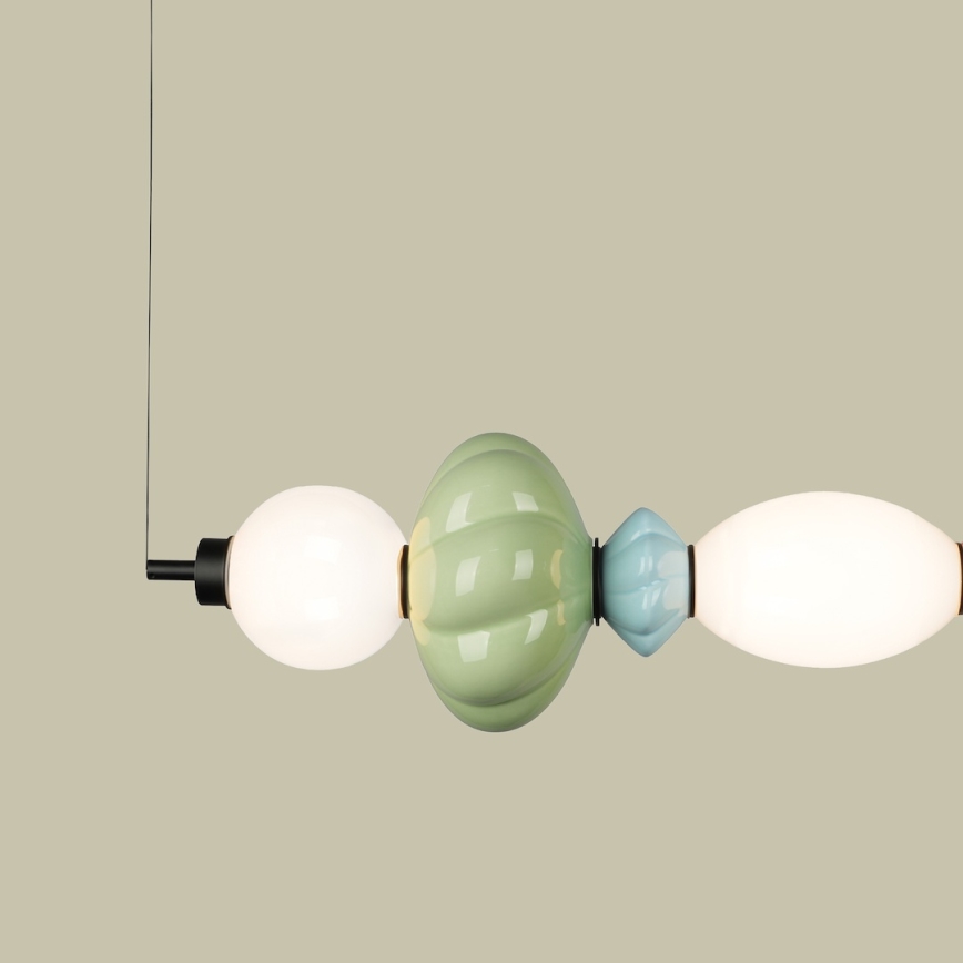 LED Luster na sajli ASCOLI LED/24W/230V šarena