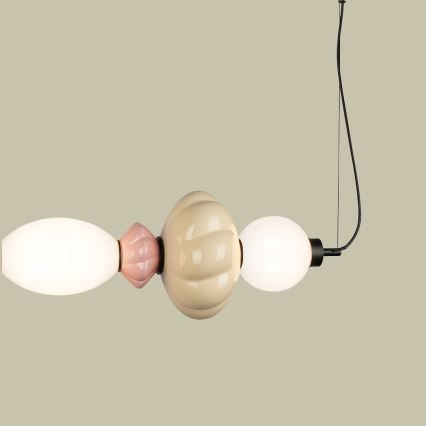 LED Luster na sajli ASCOLI LED/24W/230V šarena