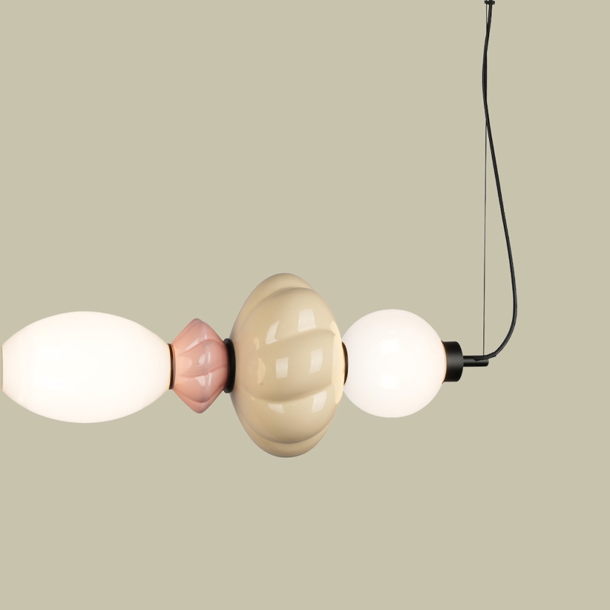 LED Luster na sajli ASCOLI LED/24W/230V šarena