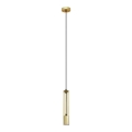 LED Luster na sajli BARS 1xGU10/4,8W/230V zlatna