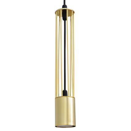 LED Luster na sajli BARS 1xGU10/4,8W/230V zlatna