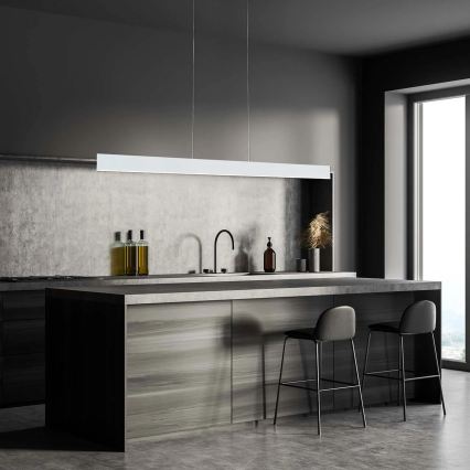 LED luster na sajli BERNADETTA LED/20W/230V 4000K bijela