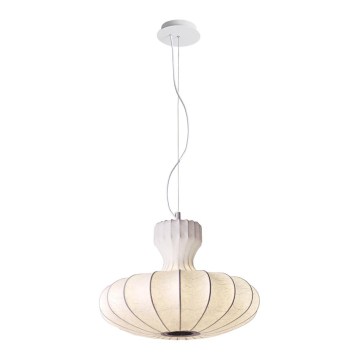 LED luster na sajli BOLA LED/11W/230V + 1xE27/5W CRI 90 bijela