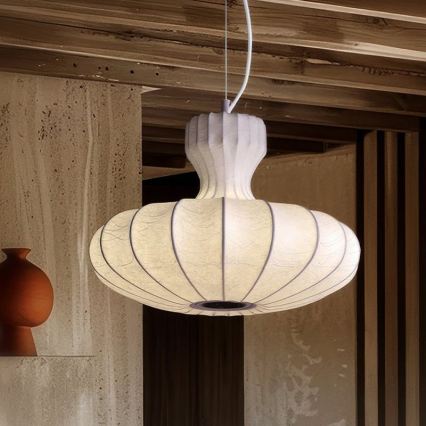 LED luster na sajli BOLA LED/11W/230V + 1xE27/5W CRI 90 bijela