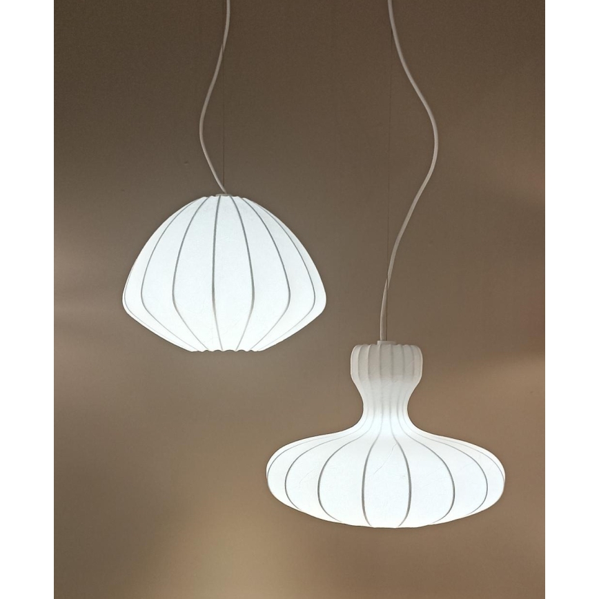 LED luster na sajli BOLA LED/11W/230V + 1xE27/5W krem boje